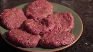 How To Make The Best Deer Burgers Venison Burgers Made The Right Way [upl. by Ibbor]