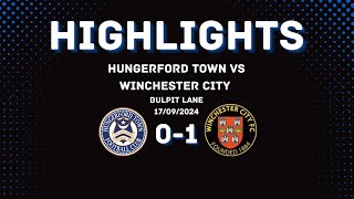 Match Highlights  FA Cup  Hungerford Town 01 Winchester City [upl. by Alletneuq755]