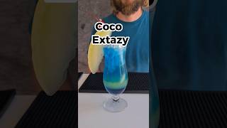 Kokosowy🥥 warstwowy🍹drink Coco Extazy z 🔖książki quotProste drinkiquot🔖🍸🍹🥃 [upl. by Lysander239]