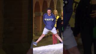 FART ACROBATICS 🤸🏻💨 they will never forget 😂 shorts funny fartprank [upl. by Newkirk]