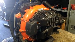 echo pb500t backpack blower carburetor repair [upl. by Akirdnwahs]