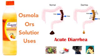 Low Osmolar ors solution uses in Urdu Hindi  Diarrhea [upl. by Eirret]