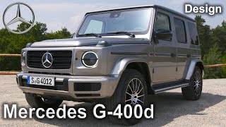 2019 MercedesBenz G400 d  Exterior Interior amp Driving Mojave Silver [upl. by Ariec]