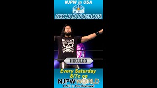 HIKULEO on NJPW STRONG short [upl. by Azeria]