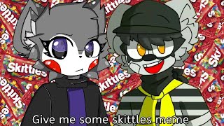 Give me some skittles meme collab piggy [upl. by Laira]