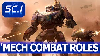 The types of battlefield roles Mechs are meant to fill  Battletech lore [upl. by Pearle902]