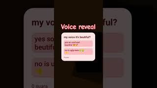 voice reveal afianisaa emojicat subscribe [upl. by Adnilak769]