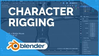 Character Rigging  Blender 280 Fundamentals [upl. by Bahr745]