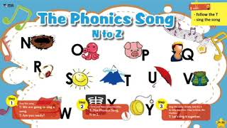 The Phonics Song N to Z 51Talk song with Lyrics  Joanna Jones [upl. by Judsen]