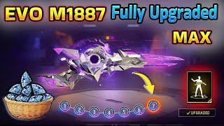 Free Fire  Evo M1887 Gun MAX Upgraded  😍 [upl. by Nathaniel201]