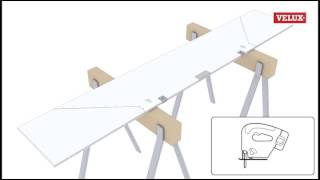 Montering av VELUX invändig smyg LSC [upl. by Nesnej]