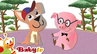 Bird 🐦  Riddle Games With Animals  Cartoons BabyTV [upl. by Dahij583]