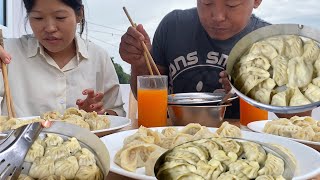 10 plates chicken momo eating  chicken momos  momos mukbang [upl. by Ambrosius]