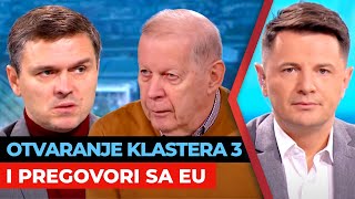 Otvaranje Klastera 3 i pregovori sa EU  Zoran Milivojević i Đorđe Todorov  URANAK1 [upl. by Allesor]