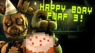 FNAFSFM FNAF 3 Anniversary Special [upl. by Yelkreb]