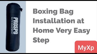 How to Fill Boxing BagPunching BagKick BagBoxing Bag Installation in Hindi [upl. by Nawak922]