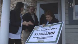 Publishers Clearing House Winners Rosemary Cella From Kissimmee Florida Wins 1 Million [upl. by Isidore]