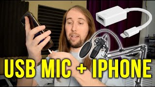 How To Use A USB Mic On iPhone [upl. by Friedland]