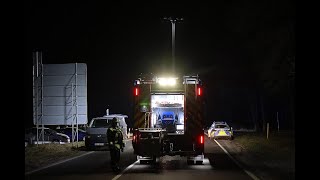 Landkreis NeuUlm Schwerer Verkehrsunfall am Ende eines Skiausfluges bei Weißenhorn [upl. by Favien277]