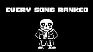 Top 101 Undertale Songs  Full OST Ranked [upl. by Ruomyes302]