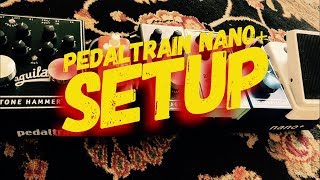 How to set up a Pedaltrain Nano Plus pedal board [upl. by Kirad534]