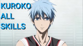 KUROKO ALL SKILLS [upl. by Eicul]