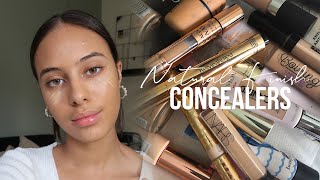 LOOK NATURAL  5 BEST NATURAL CONCEALERS  Jessicvpimentel [upl. by Collin]