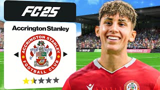 FC 25 ACCRINGTON STANLEY CAREER MODE  3 YOUTH ACADEMY STAR [upl. by Kovacev179]