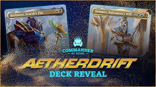 Aetherdrift Commander Deck Reveal  ETERNAL MIGHT [upl. by Ploss127]