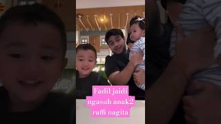 FADIL JAIDI NGASUH RAFATHAR RAYYANZA amp TTH LILY DI ANDARA fadiljaidi raffinagita raffiahmad rans [upl. by Daberath693]