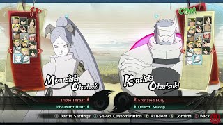 NARUTO SHIPPUDEN Ultimate Ninja Storm 4  All Characters  DLC Momoshiki amp Kinshiki Updated [upl. by Lula621]