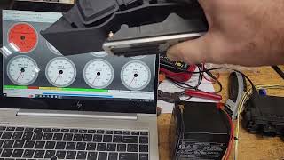 Megasquirt Fly By Wire Throttle bench testing for BMW Z4 S54 [upl. by Linda]