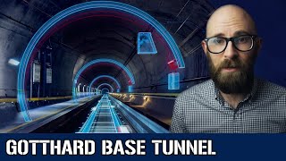 Gotthard Base Tunnel The Worlds Longest Railway Tunnel [upl. by Nylessoj]