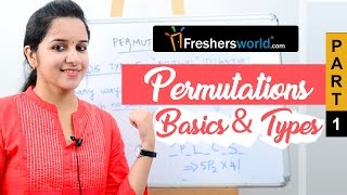 Aptitude Made Easy  Permutations Part 1 – Basics and Types Math tricks [upl. by Yusuk]