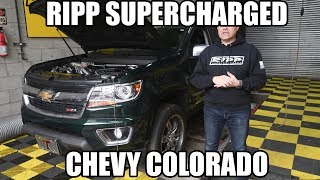 RIPP Supercharged Chevy Colorado makes BIG POWER [upl. by Aciria803]