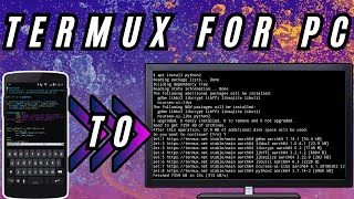 Termux for PC How to Install PC💠DOWNLOAD Tutorial  Manual📥Recent Updates No Charge [upl. by Wyatt621]