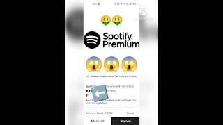 Spotify offer  Spotify  Spotify premium coupon code flipkart redeem  free Spotify 699 for 12M [upl. by Azpurua]