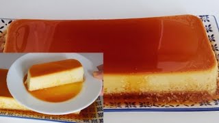 Flan caramel au lait concentré et noix de coco simple et facile á faire 🍮🥥 [upl. by Levana]