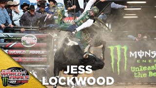 WORLD FINALS Jess Lockwood Rides Spotted Demon For 915 Points in Round 2  2019 [upl. by Everrs]