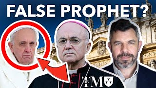 VIGANO calls Pope Francis a FALSE Prophet APOSTATE Pope [upl. by Aivekal]