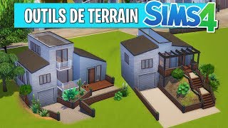 COMMENT UTILISER LOUTILS TERRAIN  SIMS 4 [upl. by Adnal992]