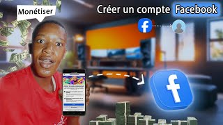 Créer un Compte Facebook Monétisé en 2024  Le Guide Ultime [upl. by Neiviv]