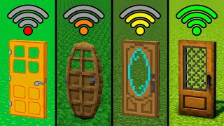 minecraft door with different WiFi [upl. by Notserc330]