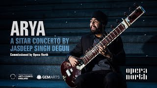 Arya Concerto for Sitar and Orchestra by Jasdeep Singh Degun [upl. by Kassi]