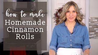 How to Make THE BEST Homemade Cinnamon Rolls Recipe Video [upl. by Reube]