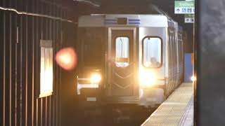 SEPTA Market Frankford Line amp Trolley Action  30th St Station [upl. by Denys]