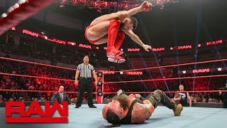 Finn Bálor vs Braun Strowman Raw Jan 21 2019 [upl. by Aryas]