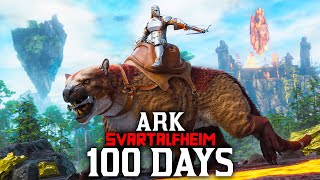 I Spent 100 Days In Ark Svartalfheim Ascended Heres What Happened [upl. by Helban751]