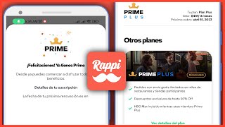 Como tener Rappi PRIME Plus por 3 meses GRATIS CUPON [upl. by Rihana98]