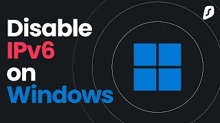 How to disable IPv6 on Windows [upl. by Coppins]